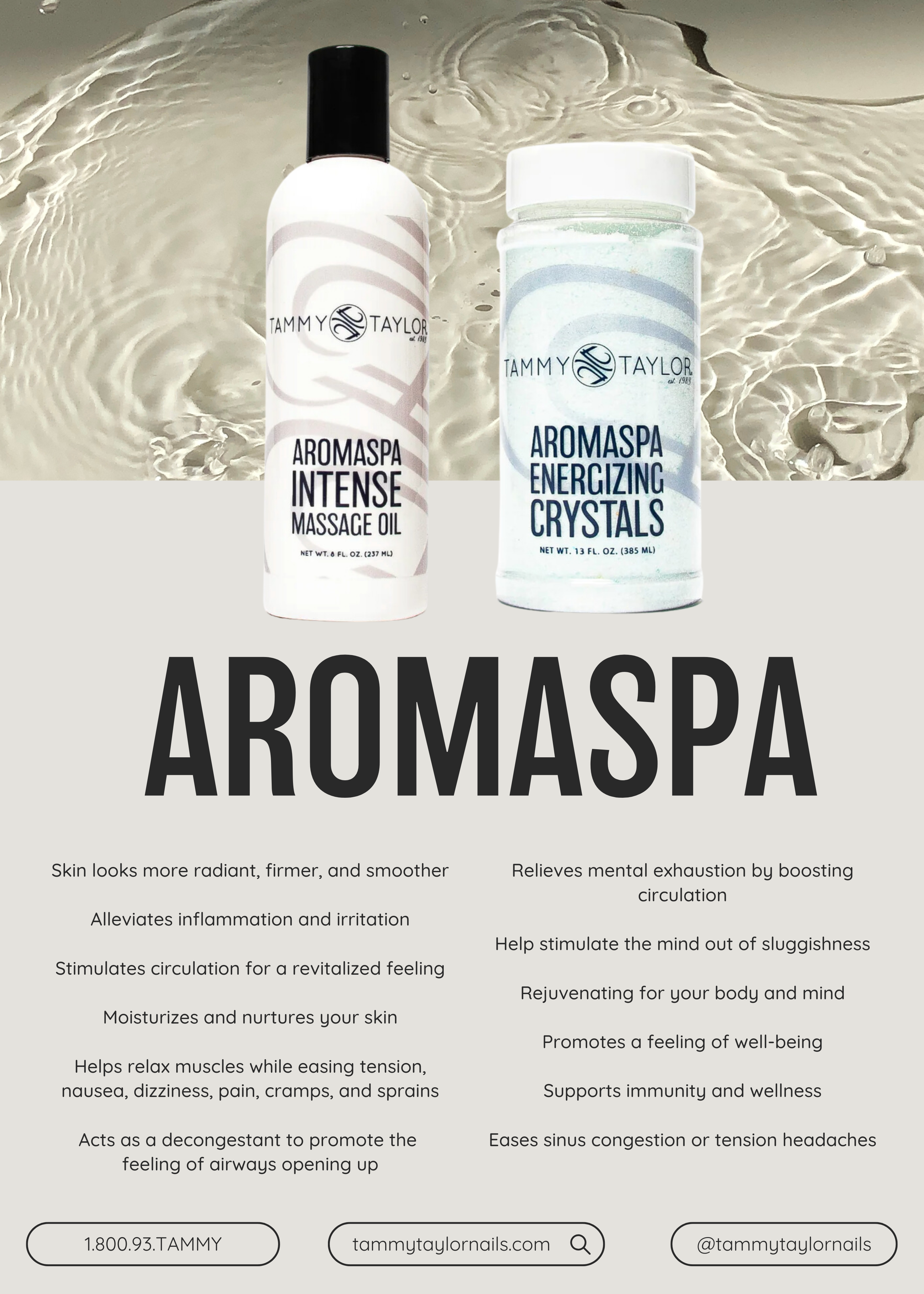 Tammy Taylor Nails AromaSpa Intense Massage Oil AIO