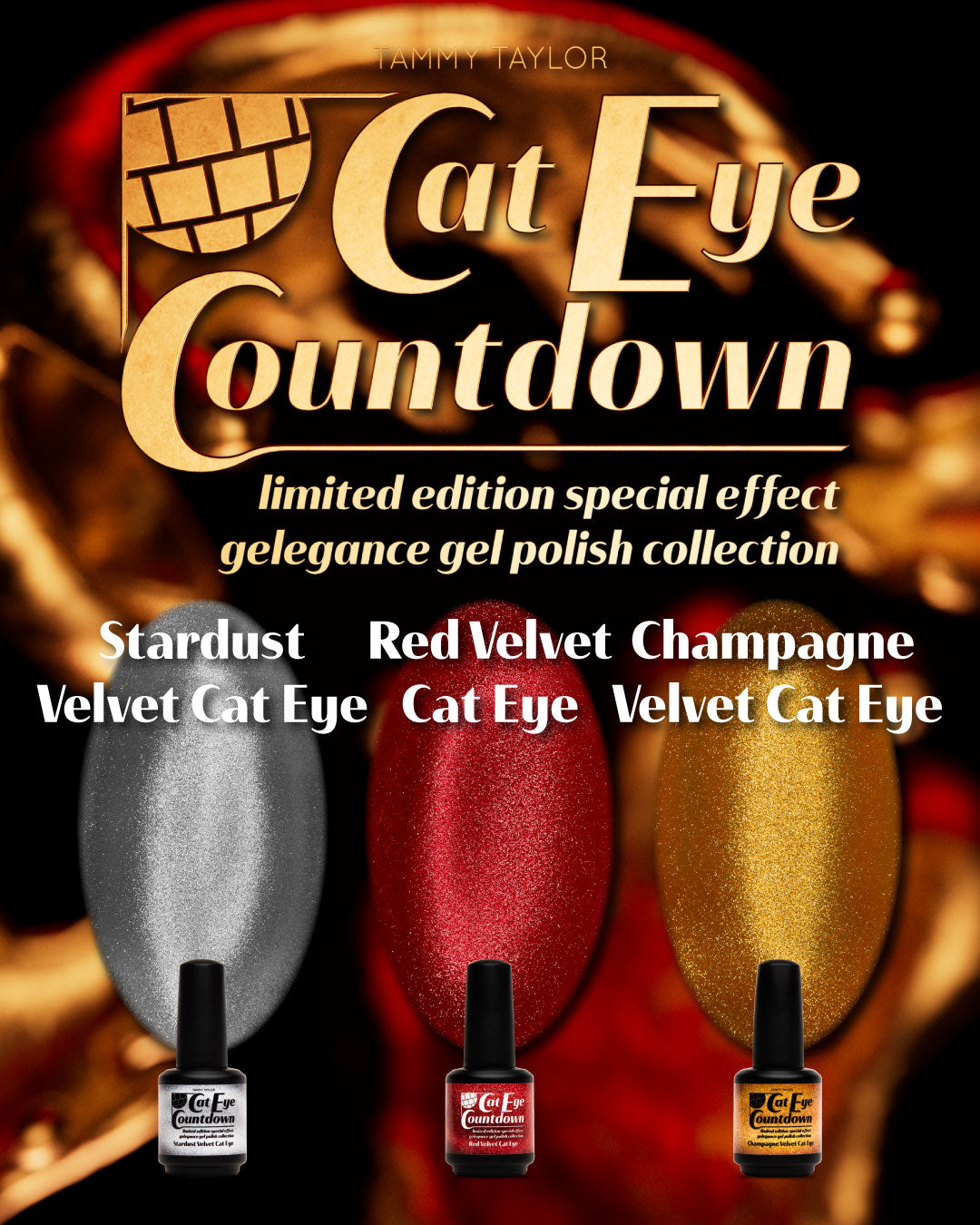 Tammy Taylor TTN Champagne Velvet Cat Eye CECV