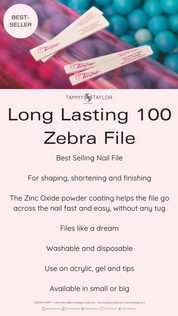 Tammy Taylor TTN Long Lasting 100 Zebra File