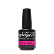 Tammy Taylor TTN Hot Pink Jelly Sparkle Gelegance Gel Polish