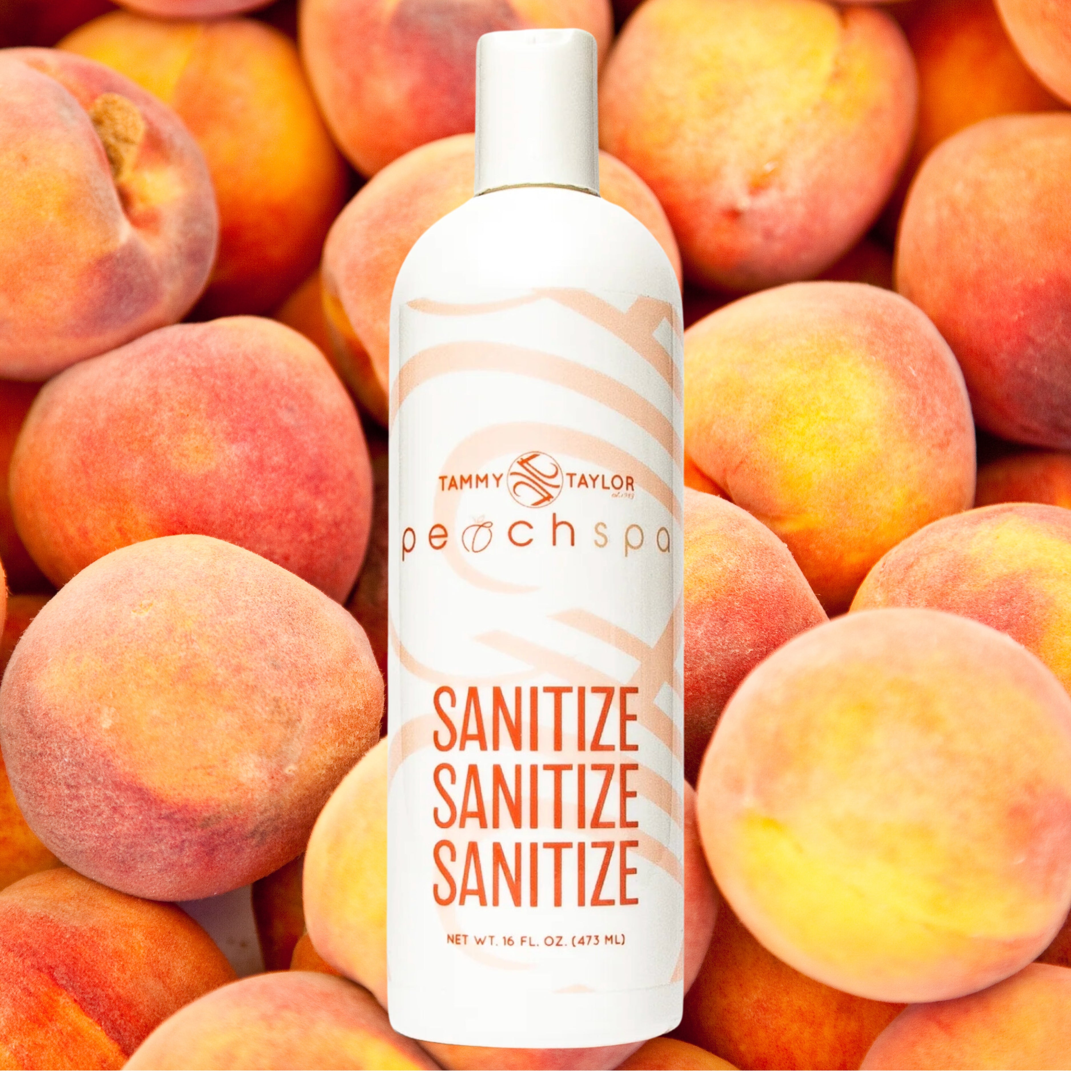 Tammy Taylor TTN Sanitize PS16 Peach / 16oz (Refill)