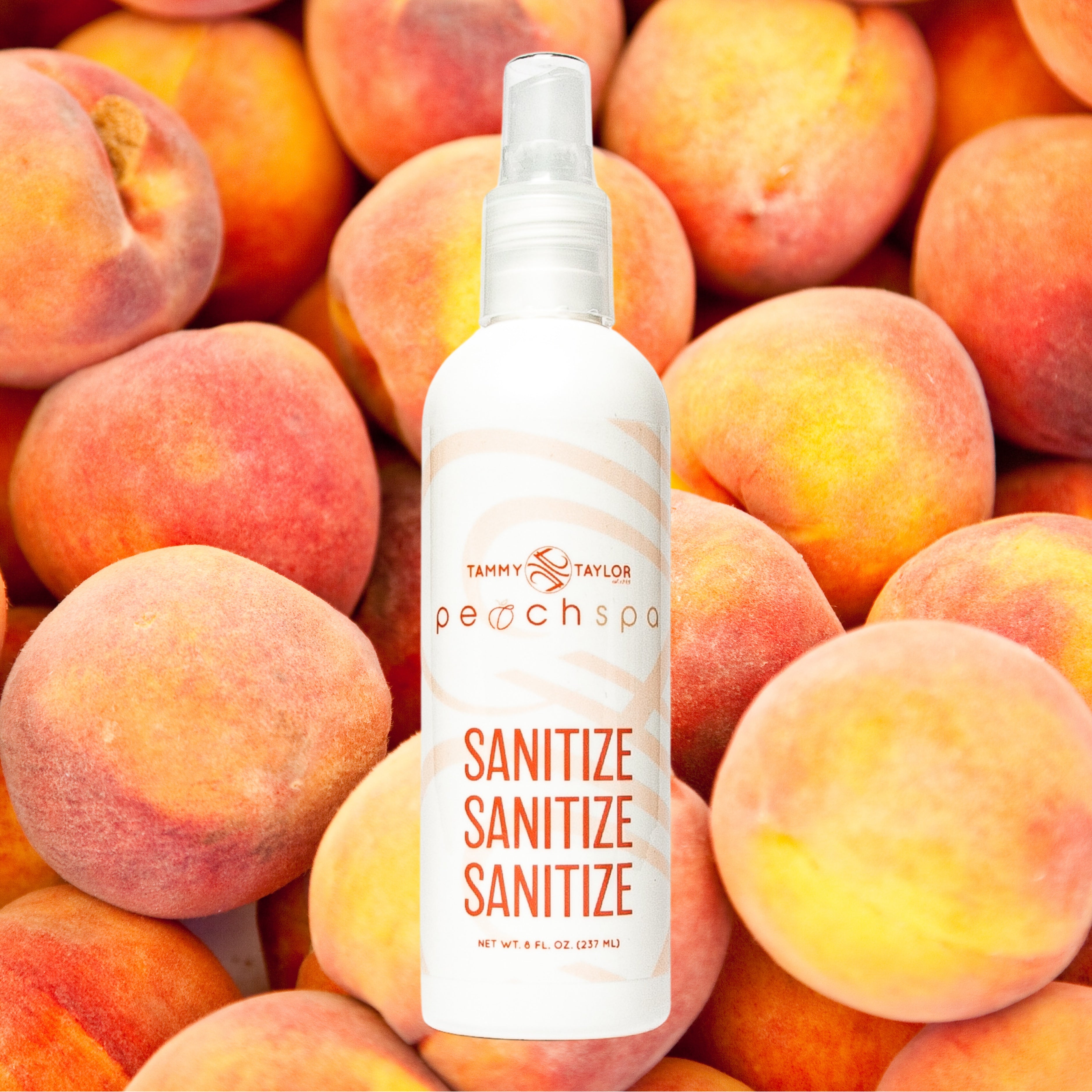 Tammy Taylor TTN Sanitize PSS8 Peach / 8oz