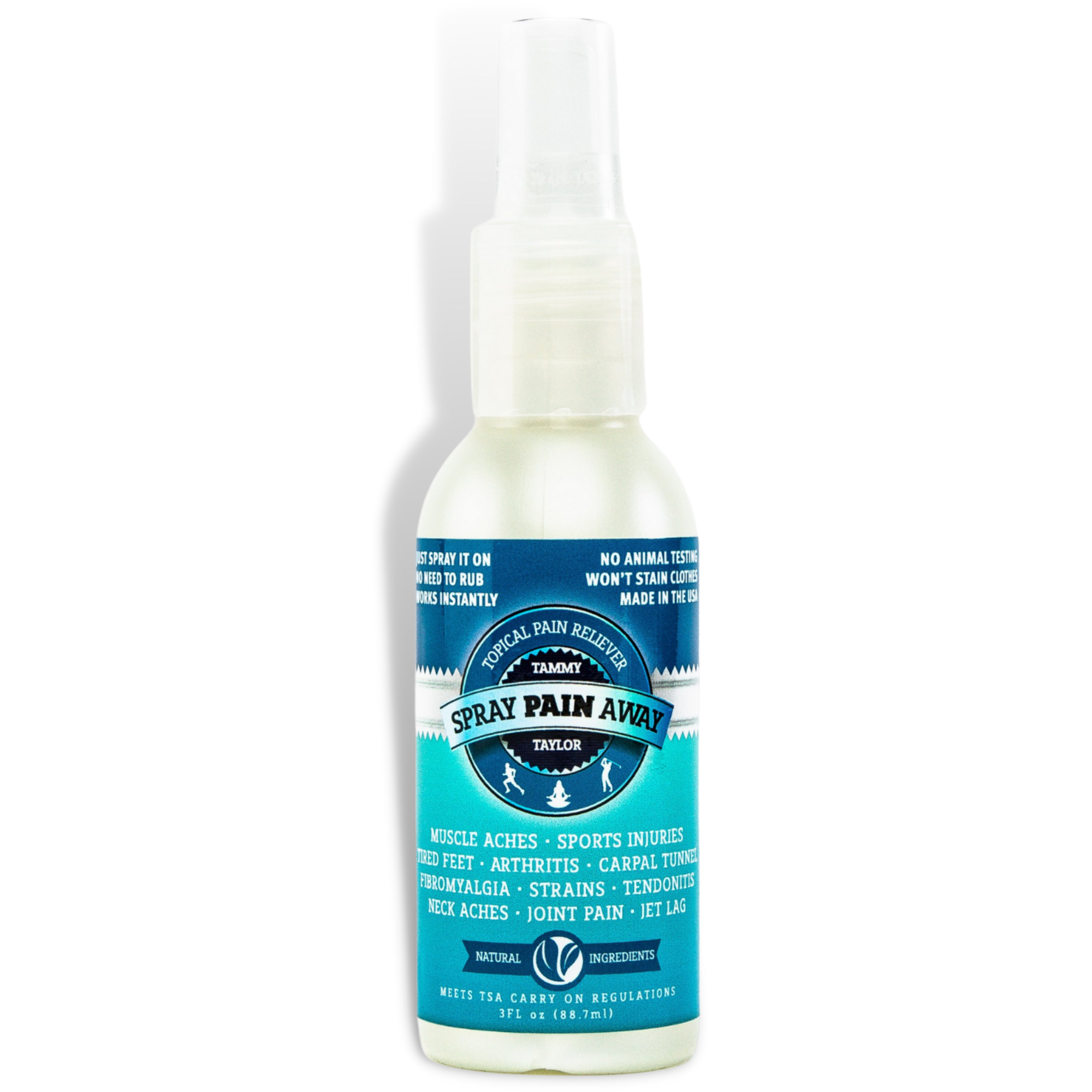 Tammy Taylor | Spray Pain Away Topical Pain Reliever Spray | Spray Pain Away